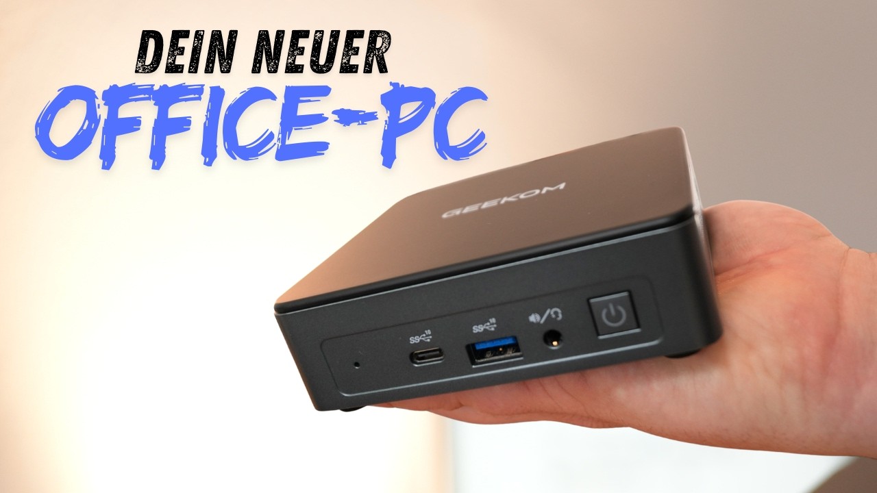 Office-PC f&uuml;r 200 &euro; inkl. Windows 11 Pro🤨 Geekom Mini Air12 (2025)