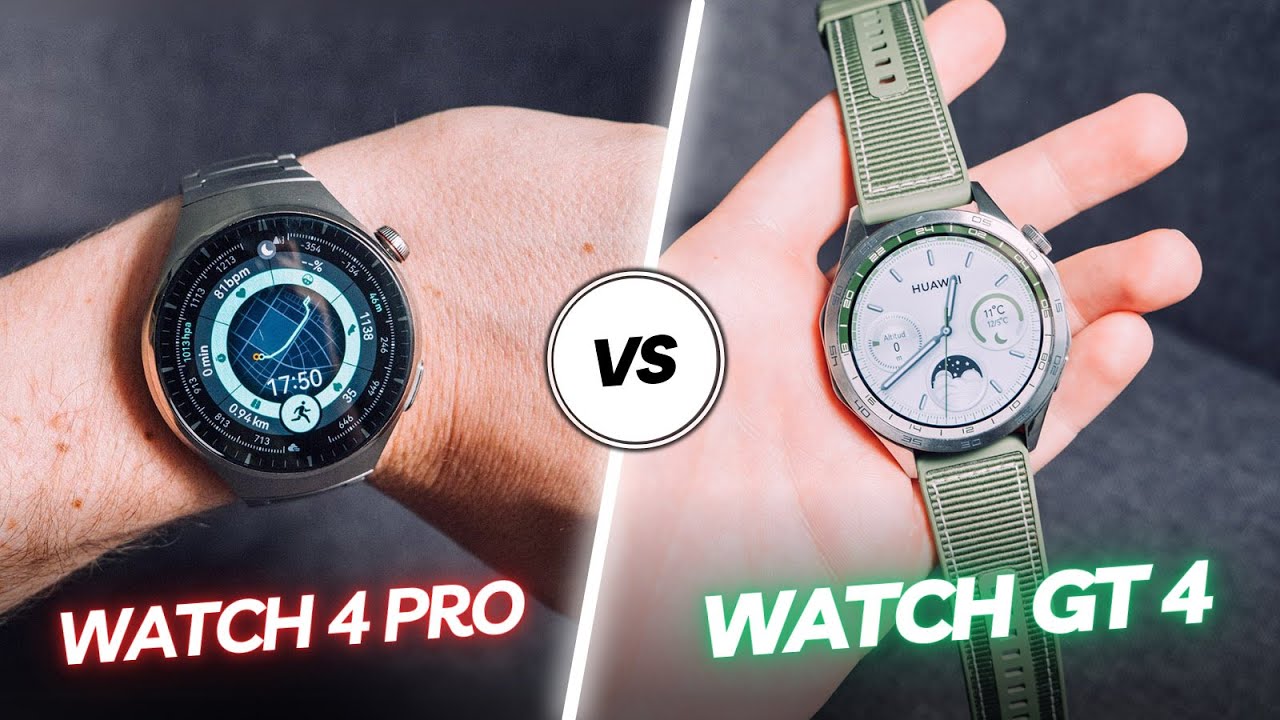 Cuál es MEJOR? 💥 Huawei Watch 4 Pro vs Huawei Watch GT 4 COMPARATIVA en ESPAÑOL