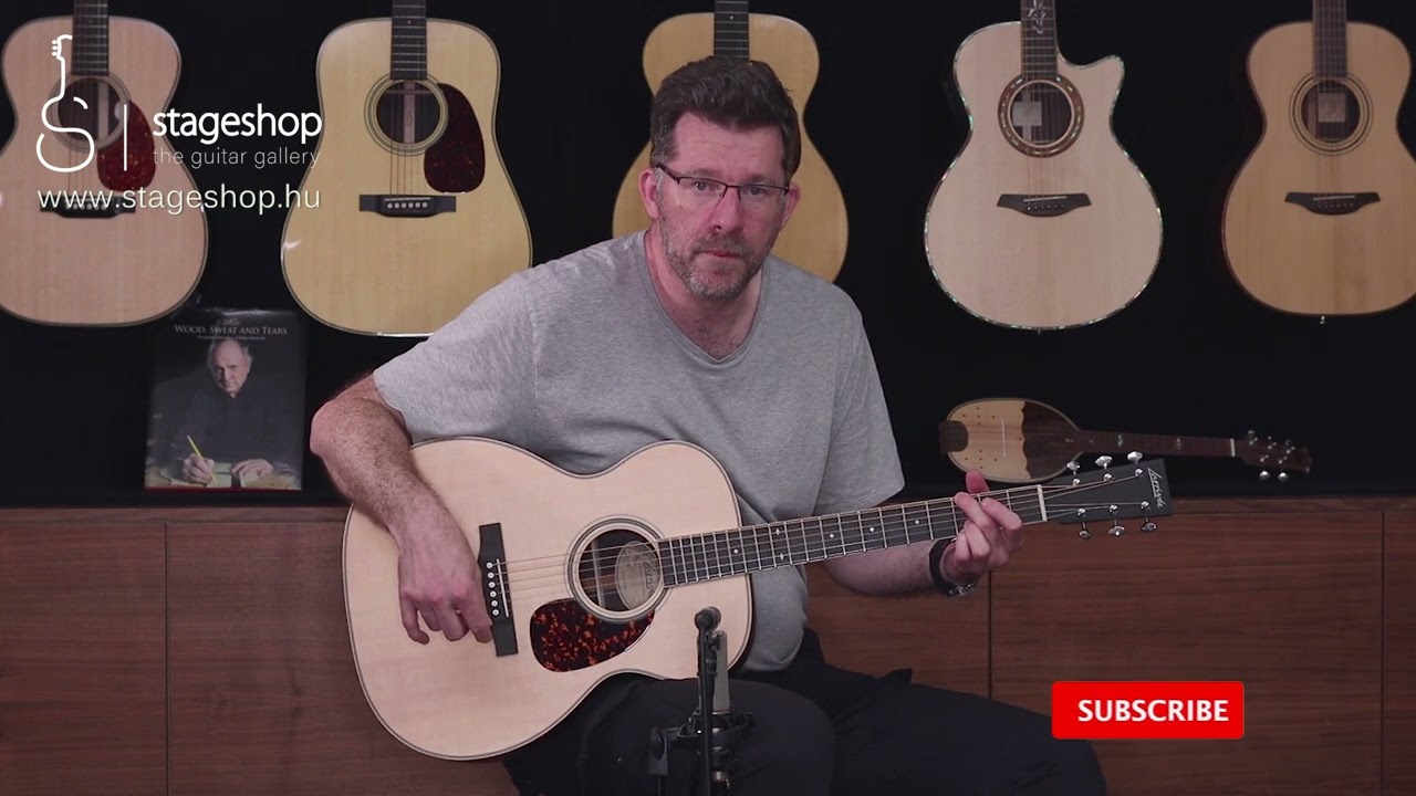 Larriv&eacute;e OM-40R Legacy acoustic guitar demo by Stageshop