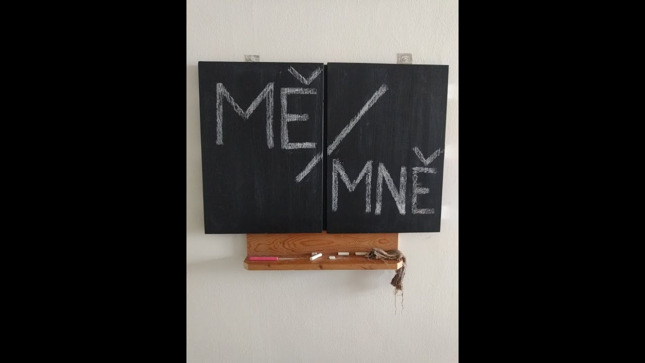 Čeština č. 1 mě/mně