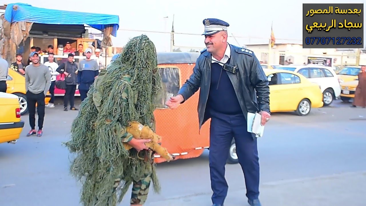 شوفو جماعت العريس نزلو بشارع وابو المرور وخرهم ماكو هيج عرس يموت حفل زفاف سجاد الحلفي تصوير سجودي