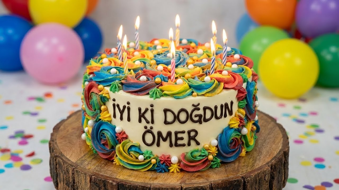 İyi Ki Doğdun Ömer 🎂 | İsme Özel Doğum Günü Şarkısı