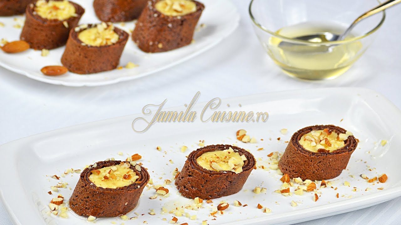 Clatite cu ciocolata si banane | JamilaCuisine