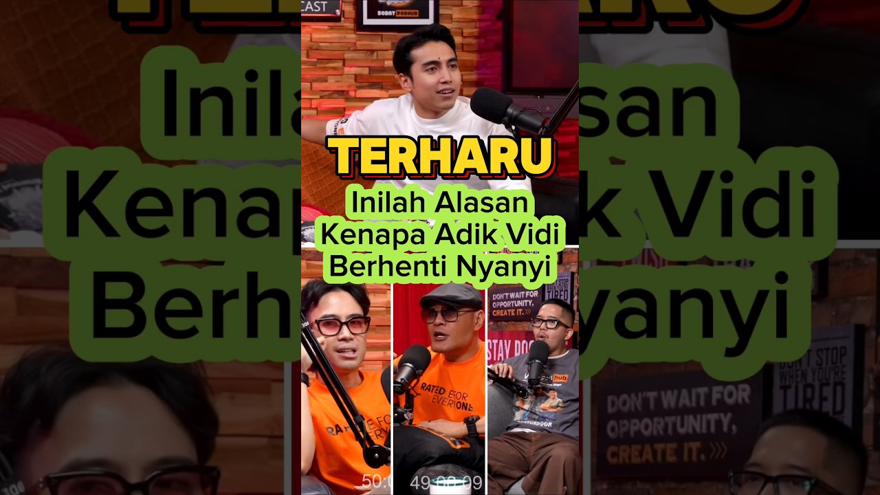 Vadi baik banget orangnya | POD HUB | yt: Deddy Corbuzier #vidialdiano #deddycorbuzier #podcast