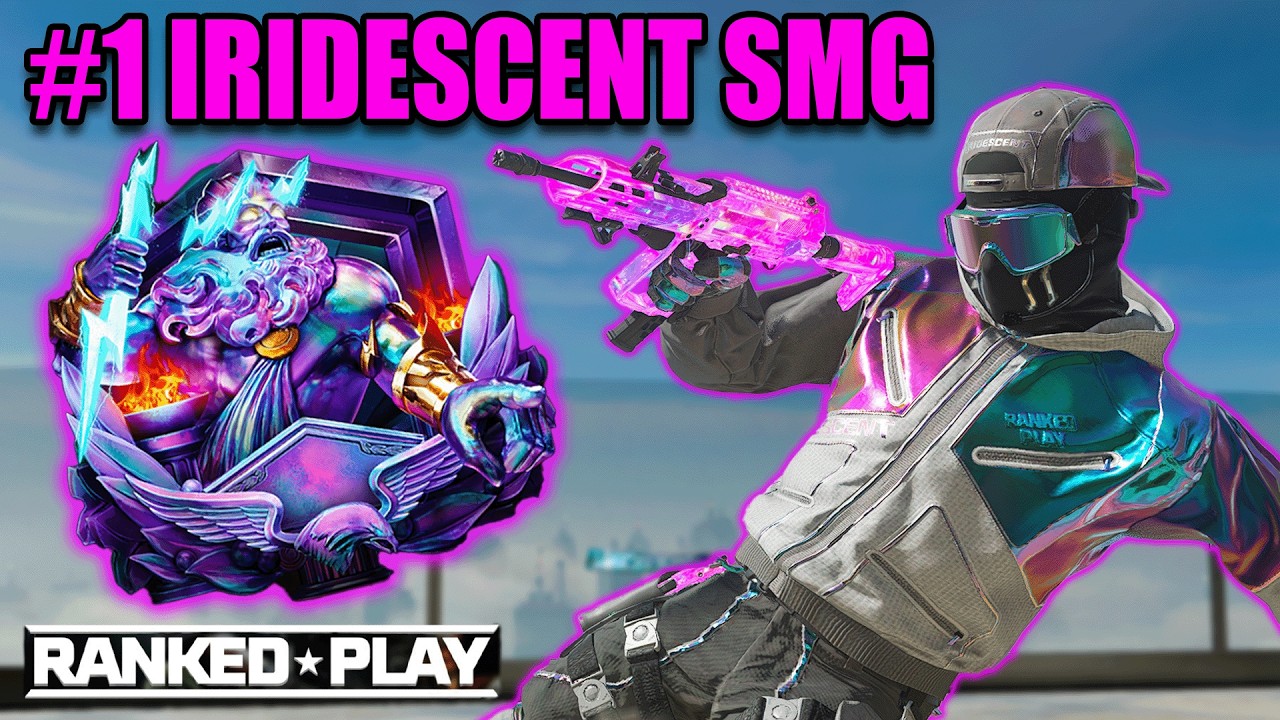 Как использовать пистолет-пулемет IRIDESCENT в режиме Hardpoint на карте Vertigo (рейтинговая игр...