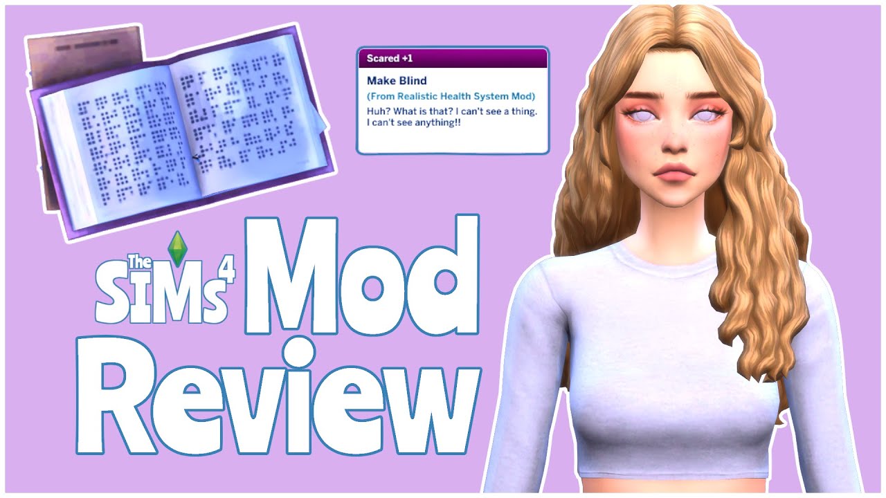 BLIND, DEAF, BLOOD TYPE AND MORE! -- Sims 4 Mod Review