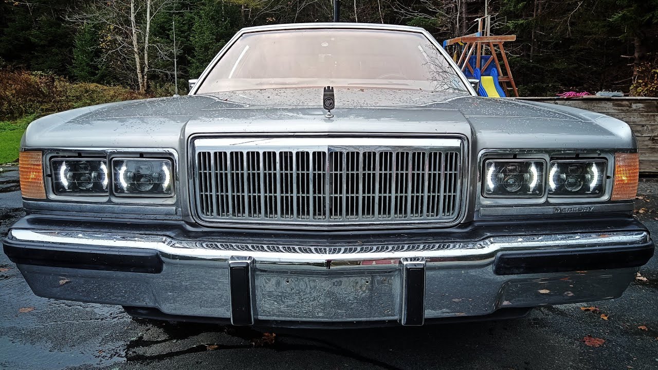 ASMR in the Classic Car - 1989 Mercury Grand Marquis [Tour and Relaxing Drive] - *No Talking!*