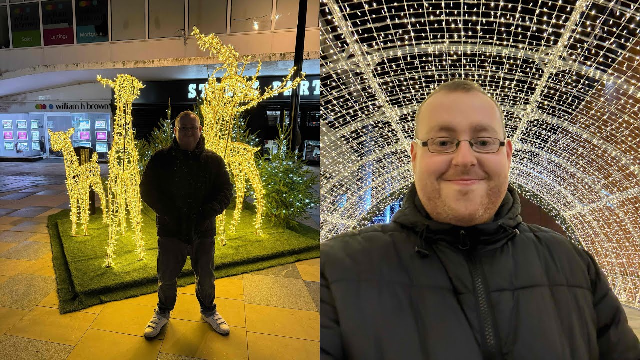 Friday evening before Harlow Christmas Market