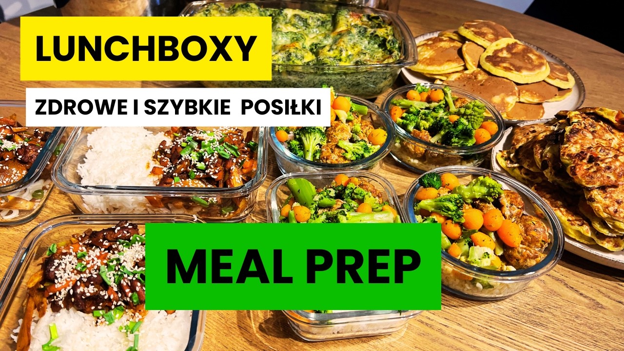 MEAL PREP NA TYDZIEŃ | ZDROWE POSIŁKI NA ZAPAS | ZERO WASTE | LASAGNE SZPINAKOWA | KLOPSIKI | PLACKI