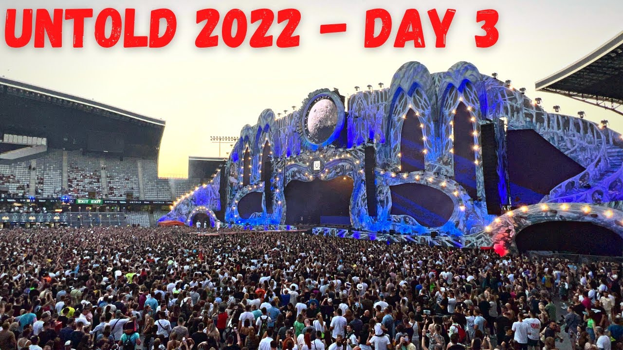 UNTOLD 2022 - ZIUA 3 - Grasu XXL, BUG Mafia, David Guetta