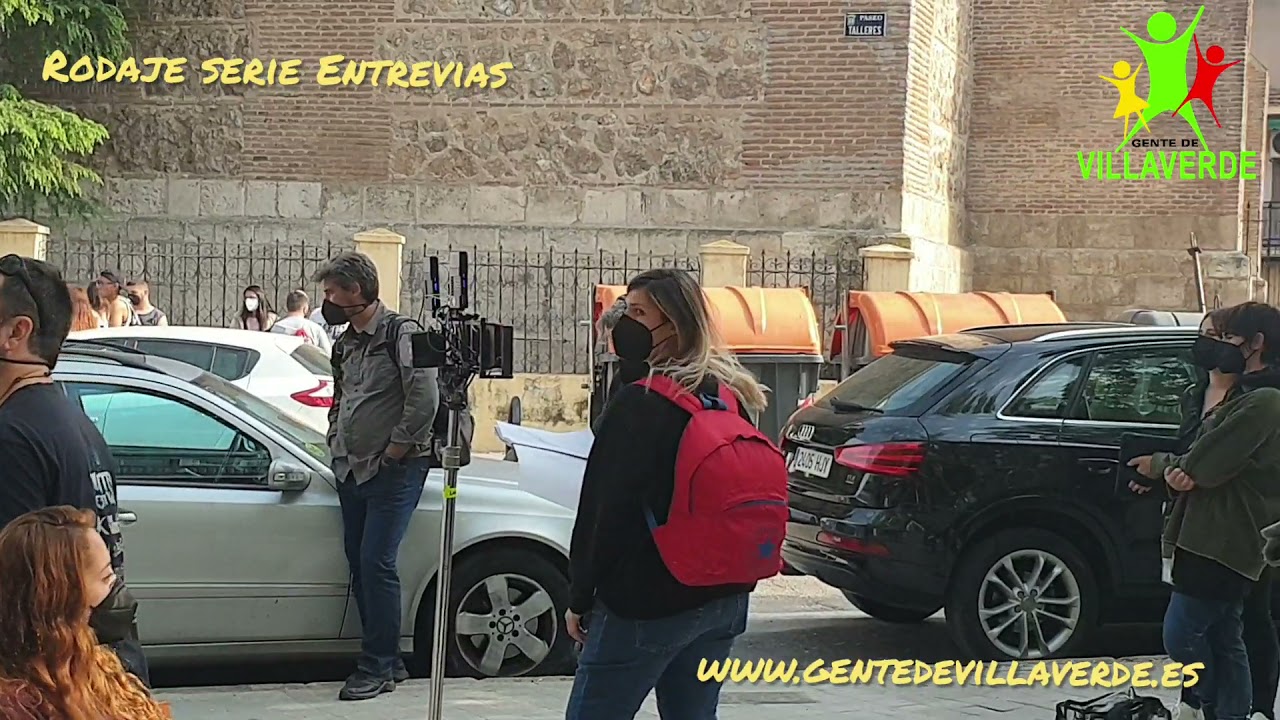 Nuevamente rodaje de la serie Entrevias en Villaverde Alto