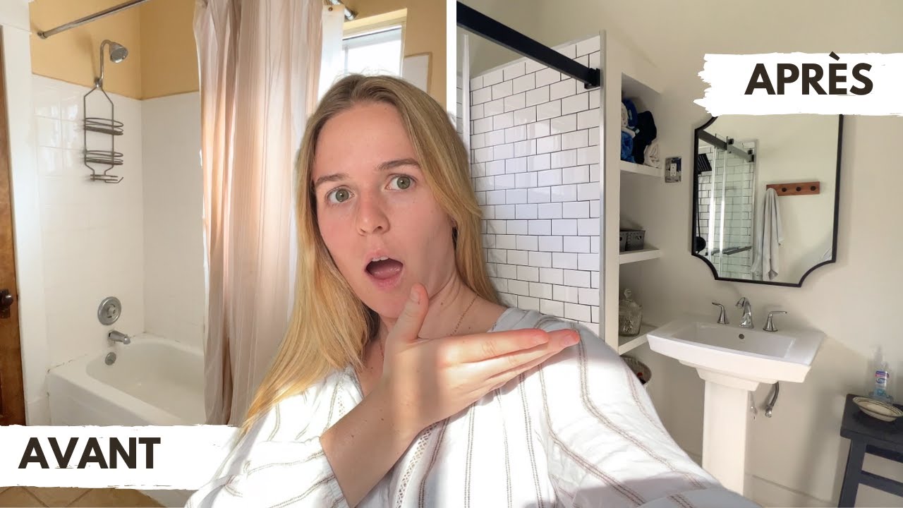 Rénovation complète de notre petite salle de bain à moindre coût