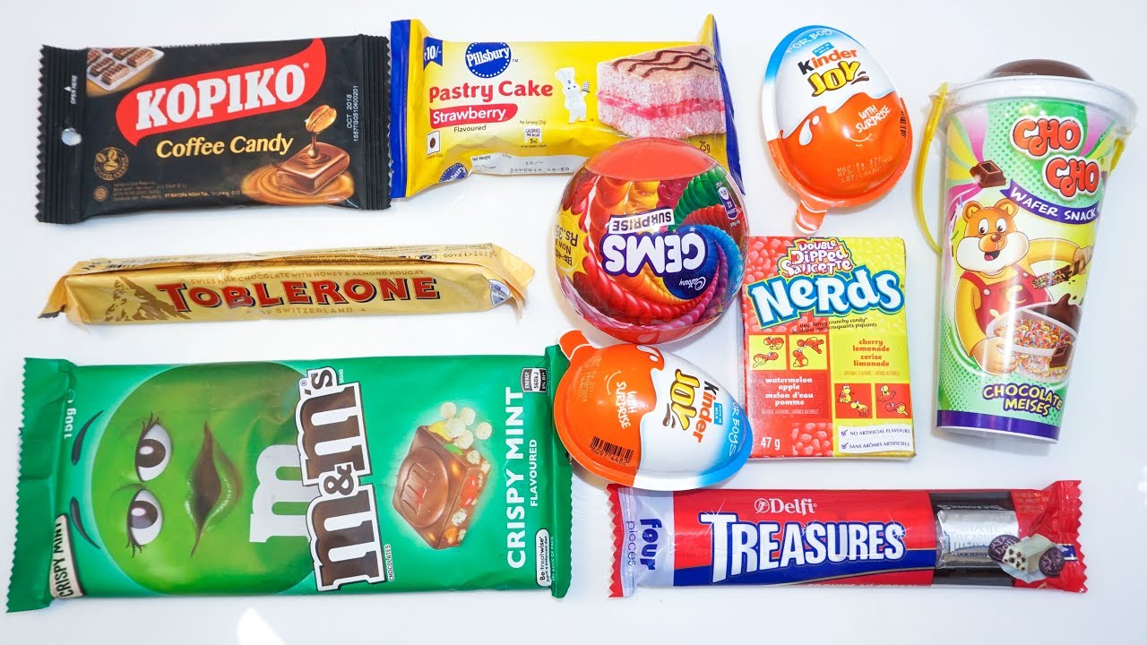 Some Interesting candies, chocolates
