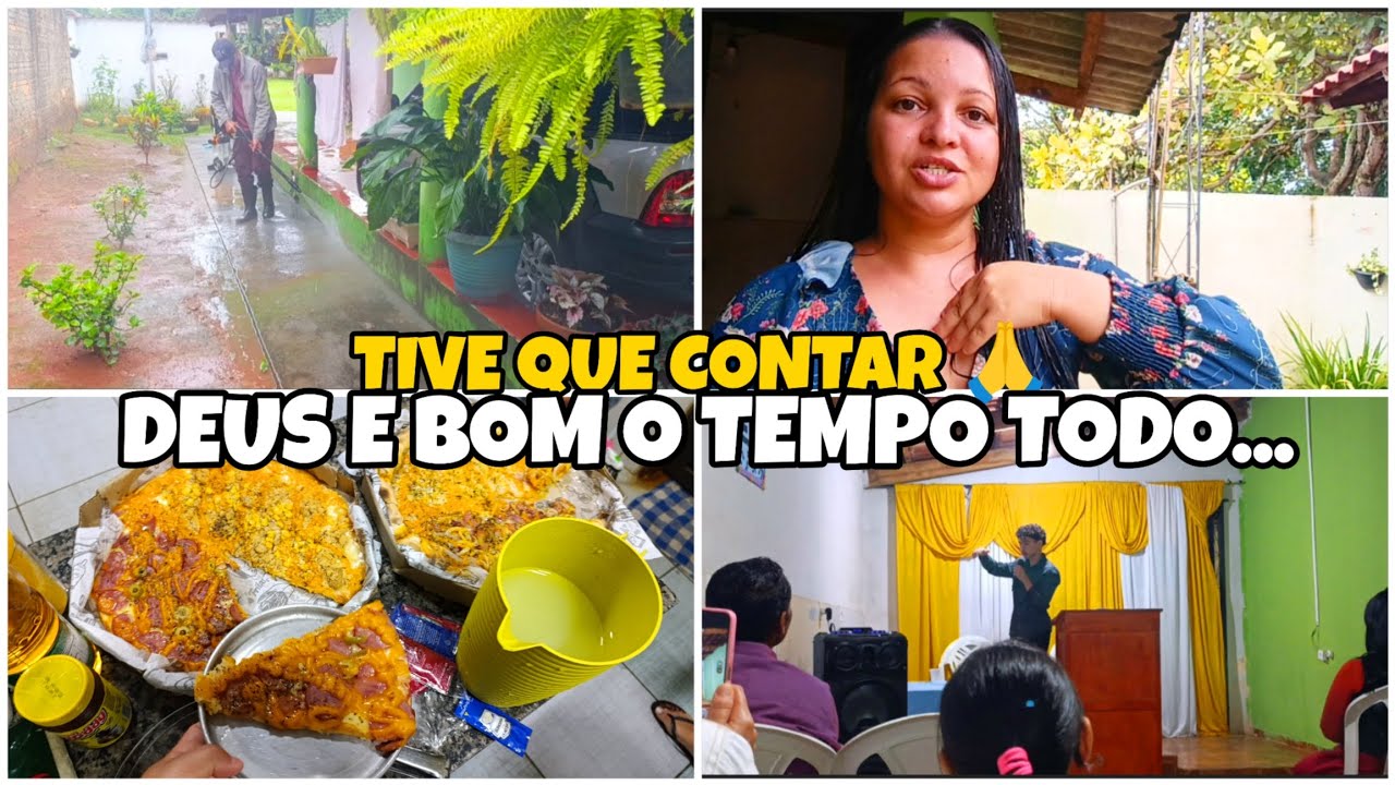 HOJE FOI DIA DE CUIDAR DO QUE DEUS NOS CONFIOU 🏠*vida simples*
