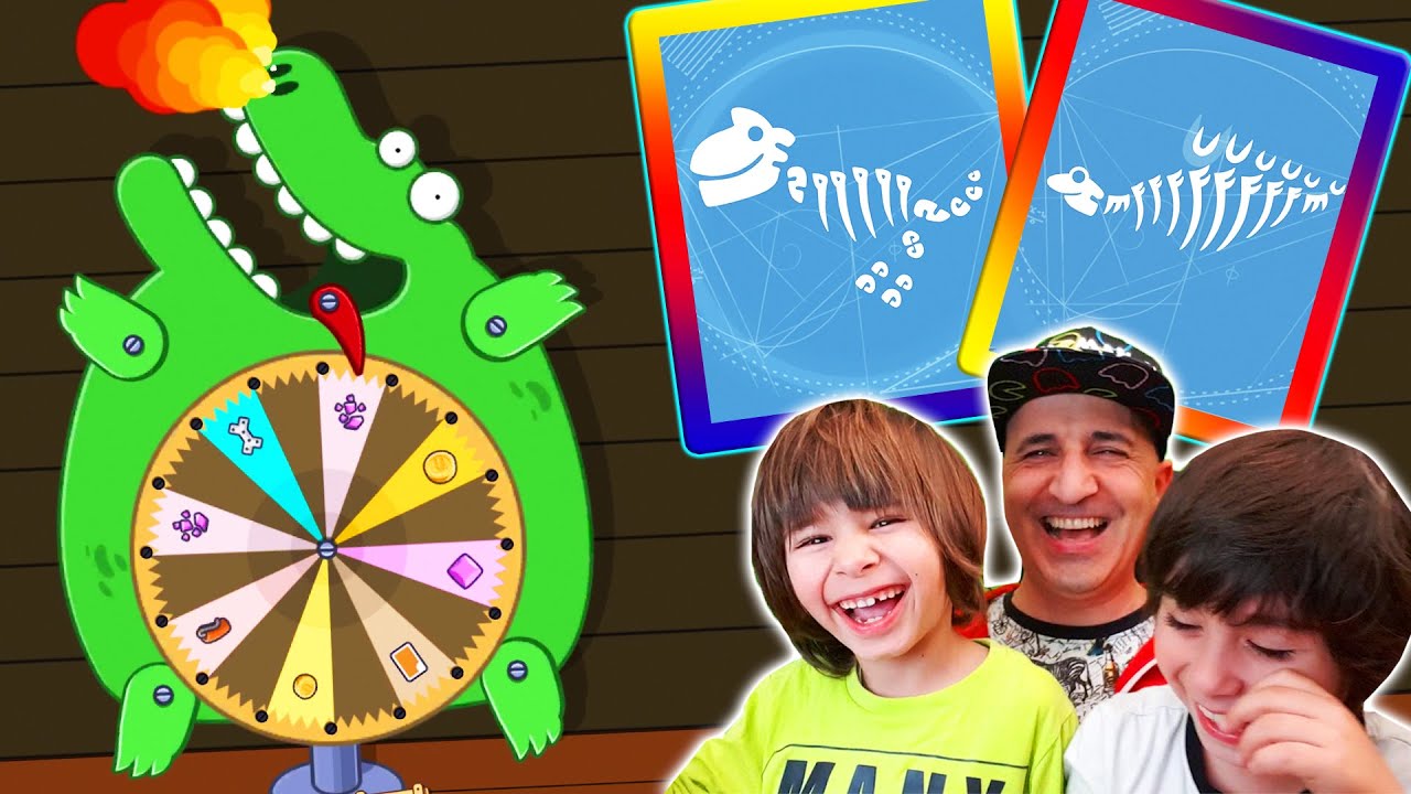 Dos nuevos DINOSAURIOS y jugamos a la RULETA de CRAZY DINO PARK