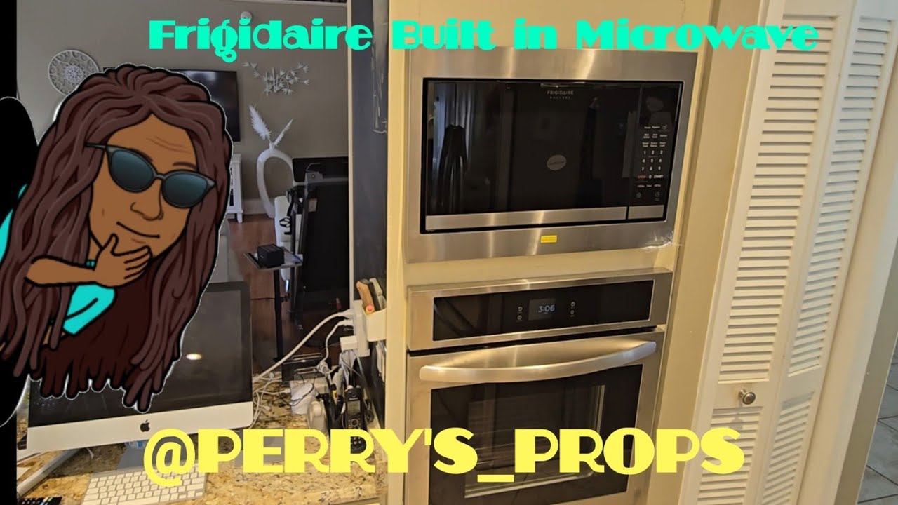 Unboxing and Installing Frigidaire Built in Microwave