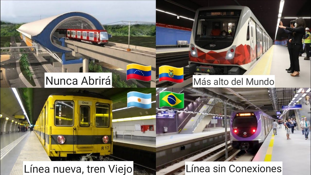 6 Curiosidades sobre los METROS de Latinoamérica (Parte 4)
