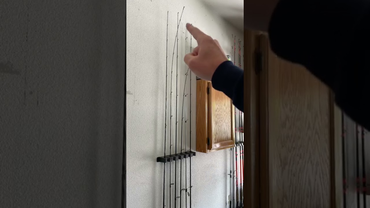 Fishing Tip - Rod Storage #shorts #fishing #tipsandtricks