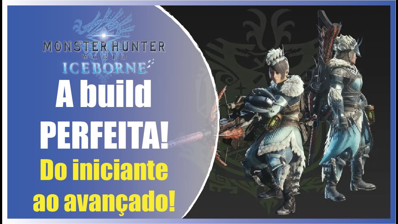 A build PERFEITA de Fuzilarco Leve / Light Bowgun - Monster hunter World
