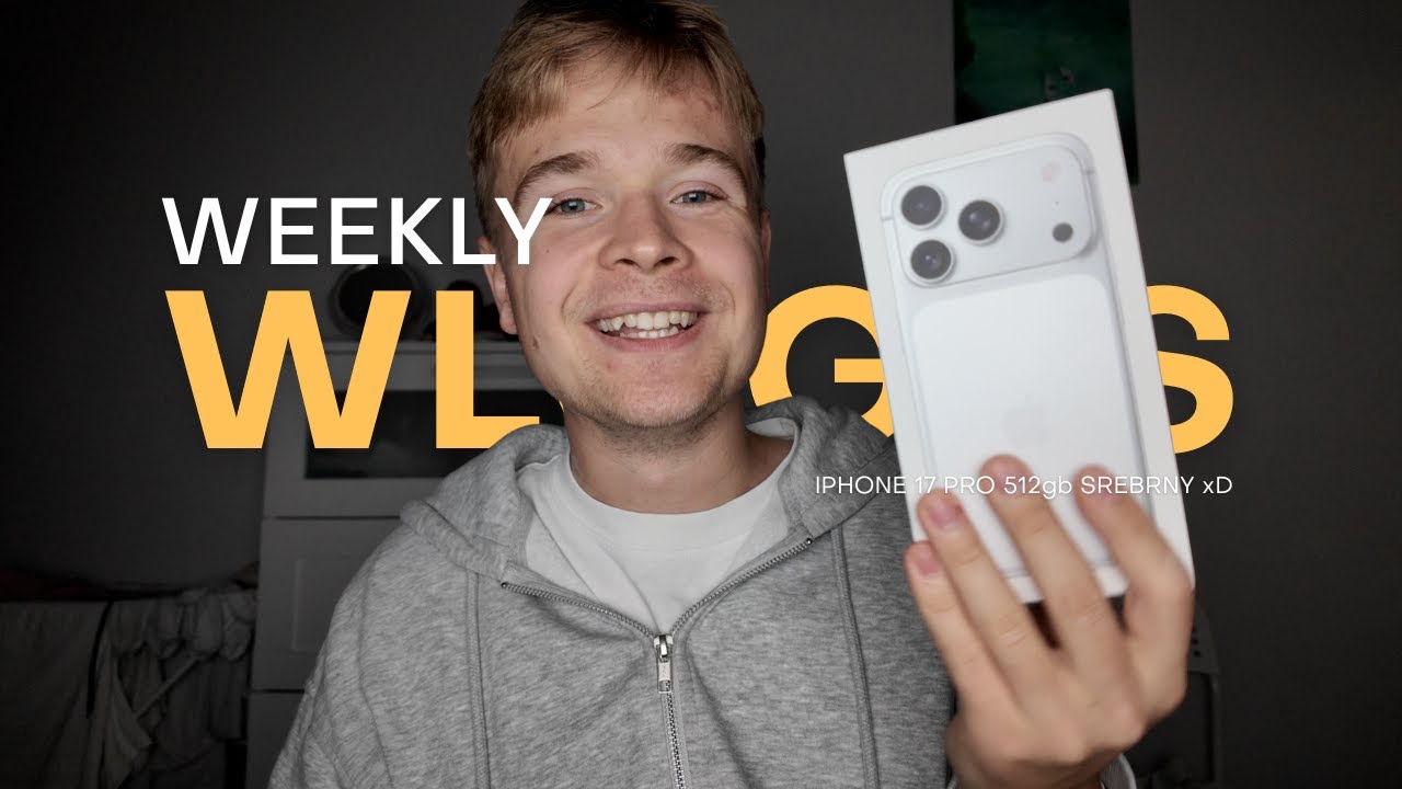 WLOGAS #22 - IPHONE 17 PRO 512gb SREBRNY / POZA TYM TO NIEZBYT WIELE SIĘ WYDARZYŁO