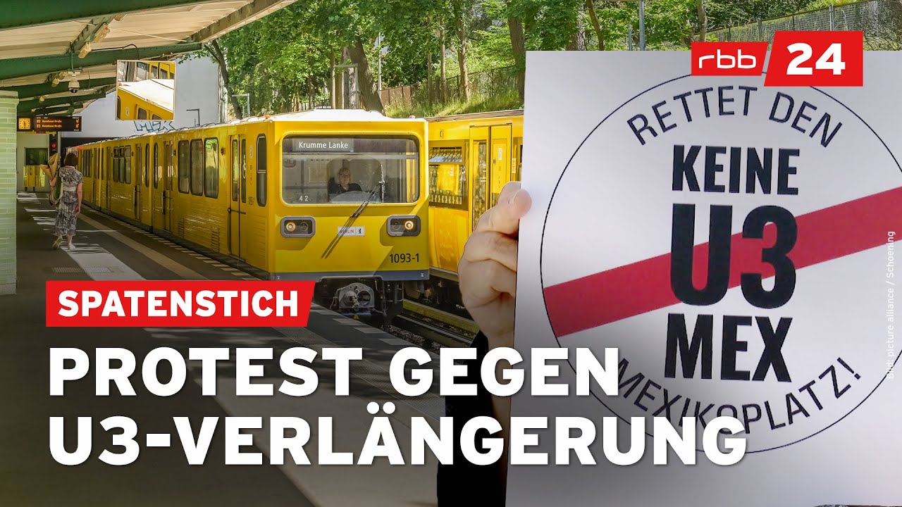 U3-Verlängerung: BVG startet mit ersten Bauarbeiten