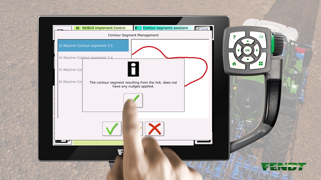 Fendt VarioGuide Contour Assistant | Part 2 | The easy way to create contour segments | Fendt