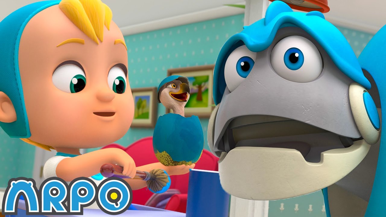 Пасхальные яйца-сюрпризы 🥚 ARPO: полные серии | Мультфильмы для детей 2026 года | 30-минутная под...