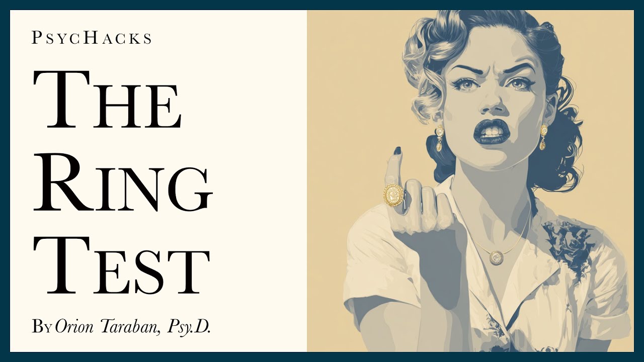 The ring test: love and business