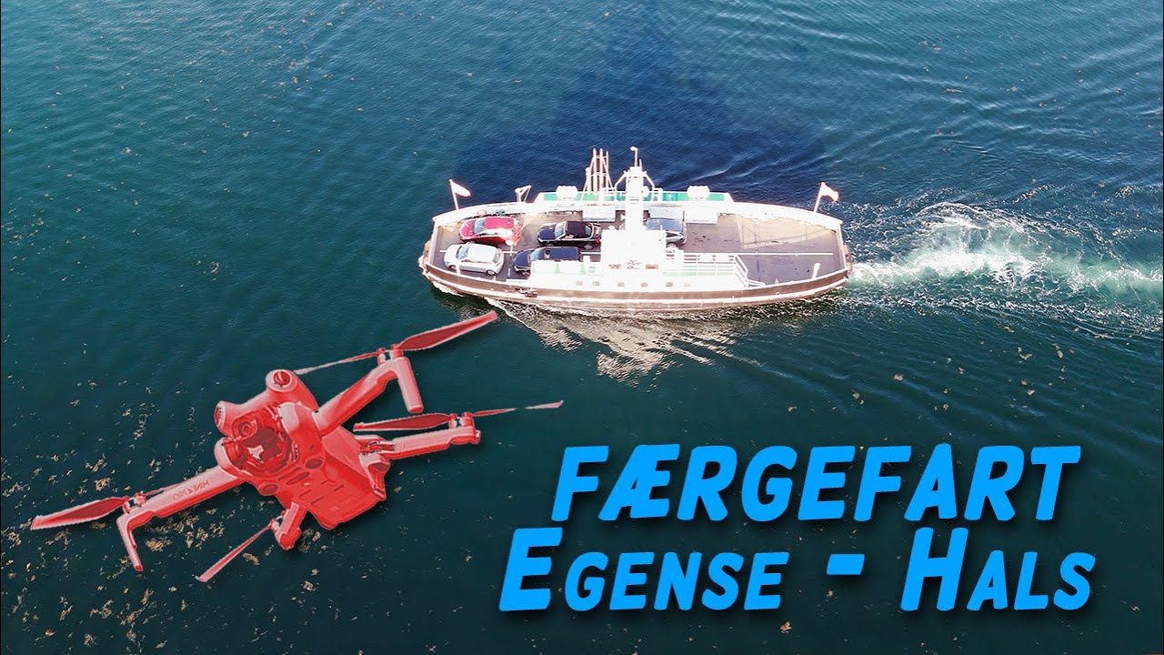 UAV / Drone: f&aelig;rgefart Egense-Hals