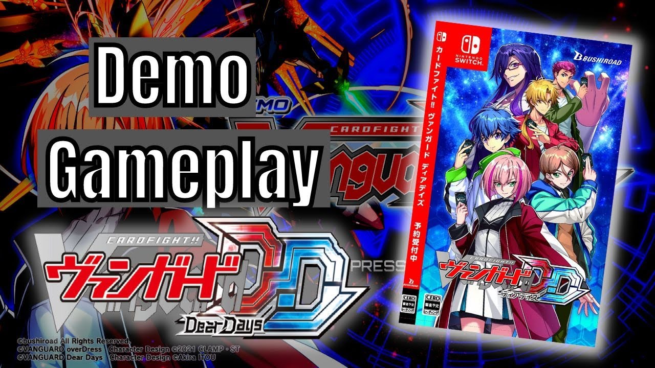 Cardfight Vanguard Dear Days Demo Gameplay | Steam Game | Nintendo Switch Game HOW TO PLAY Vanguard