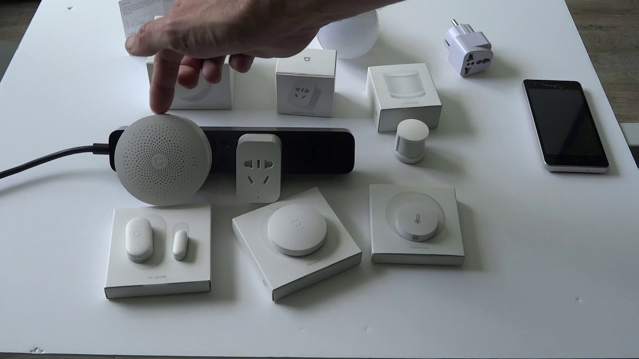 Domotique XIAOMI  mijia 6en1 Smart Home Security kit fourni par Gearbest, Partie 1 Présentation