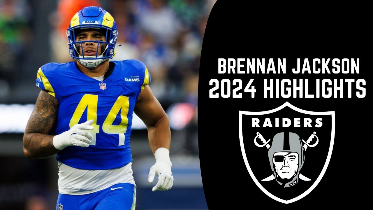 Brennan Jackson Highlights 🔥 | Welcome to the Raiders