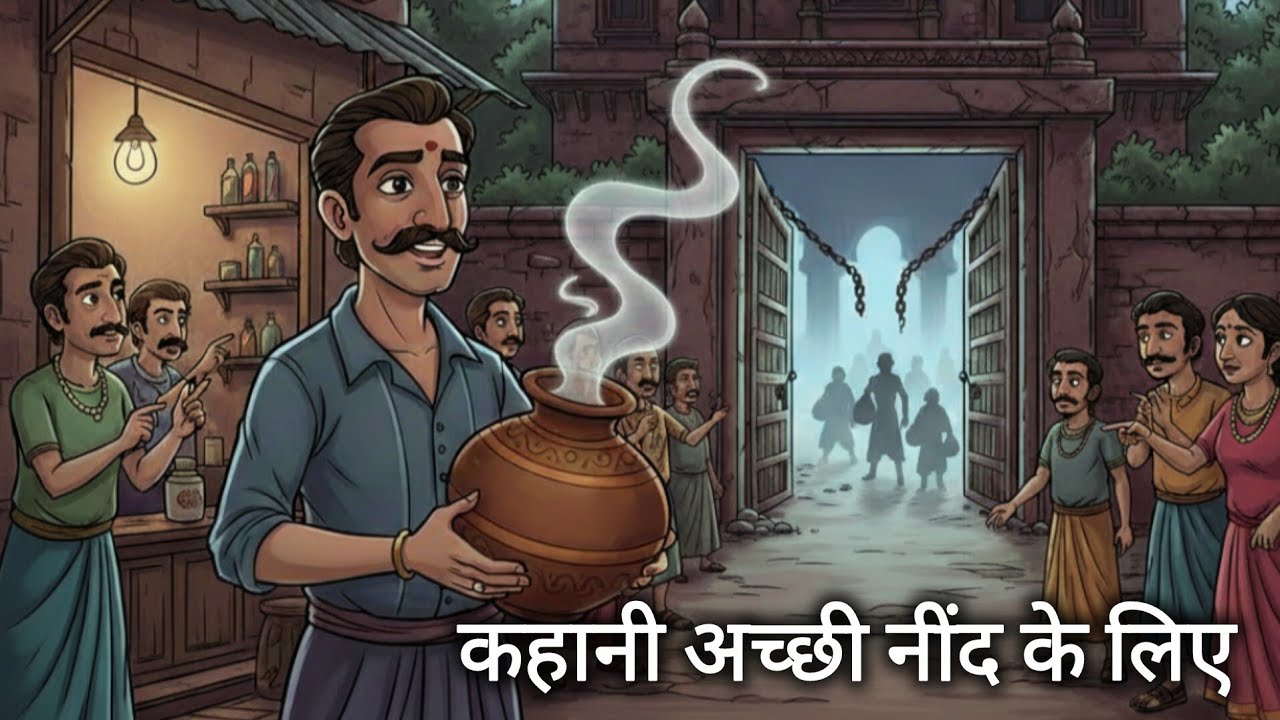 चतुर नाई और गाँव की सबसे बड़ी चोरी | कहानी अच्छी नींद के लिए | #motivationalstory 