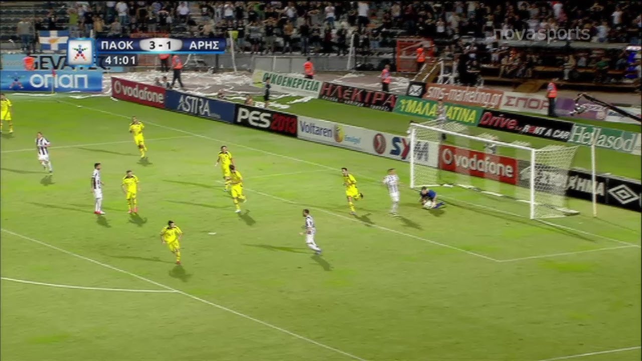 ΠΑΟΚ - Άρης(4-1), 30/09/2012