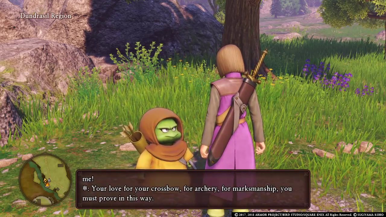 DRAGON QUEST XI: Echoes of an Elusive Age Dundrasil Region Target Locations