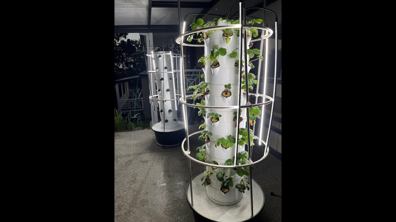 How To Set-up Aeroponic Tower Garden - Air Stacky