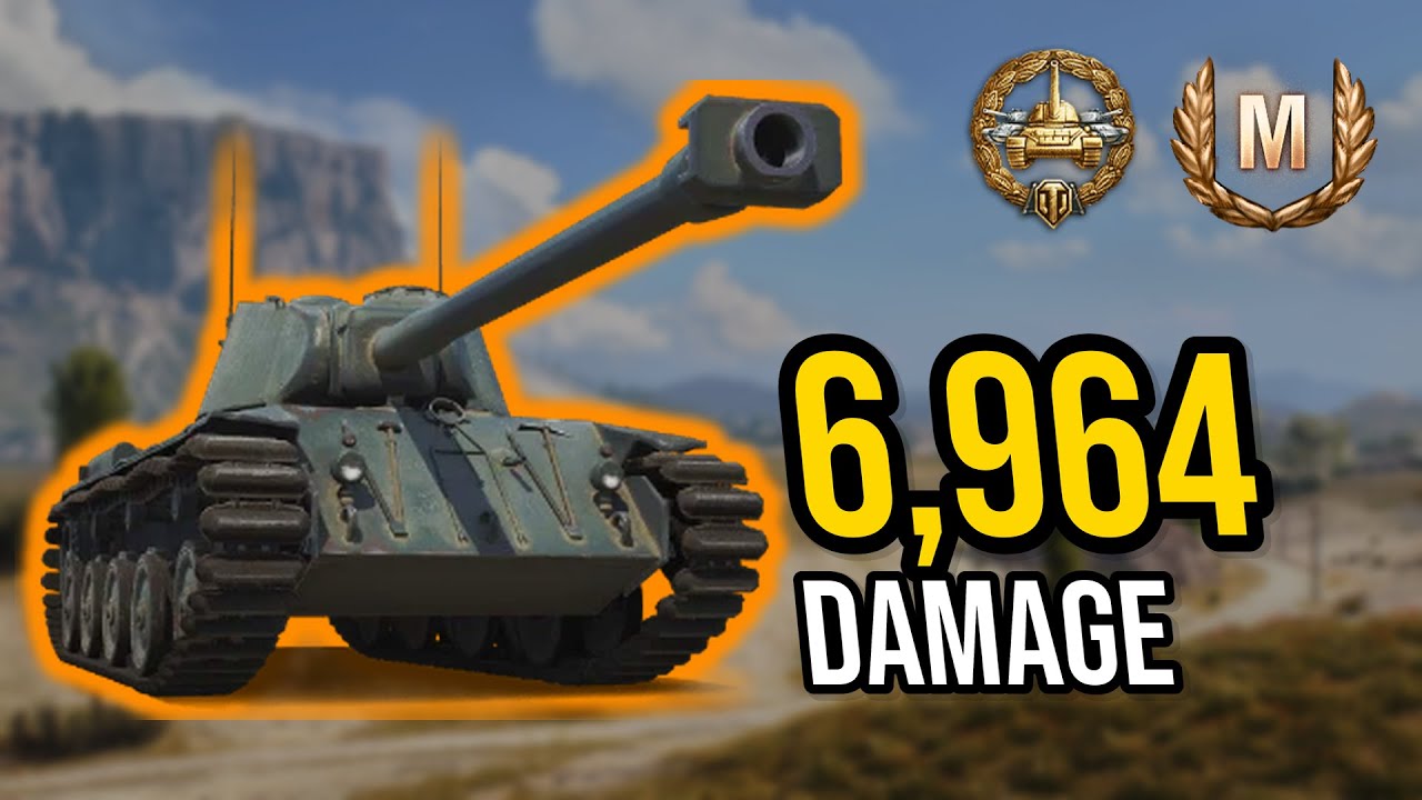 FCM 50 t Mastery: 6,964 DMG on Steppes