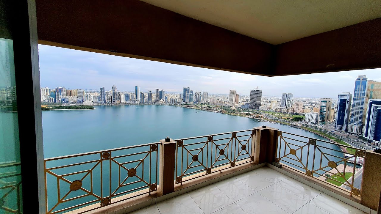 Water View Luxury 3.Bhk 90k Apartment All Masters Dining Maide Buhairah Corniche Al-Majaz-3