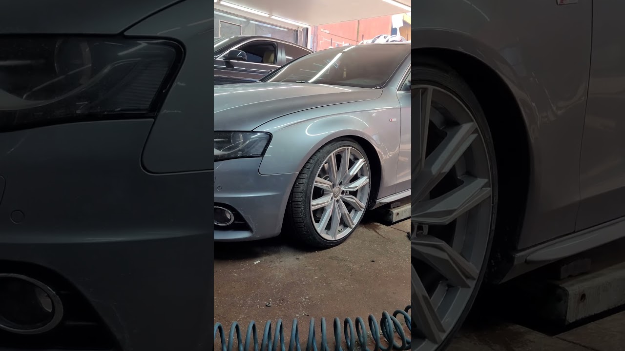 Basaran Coilover Audi A4 #carstation #basaran #audi
