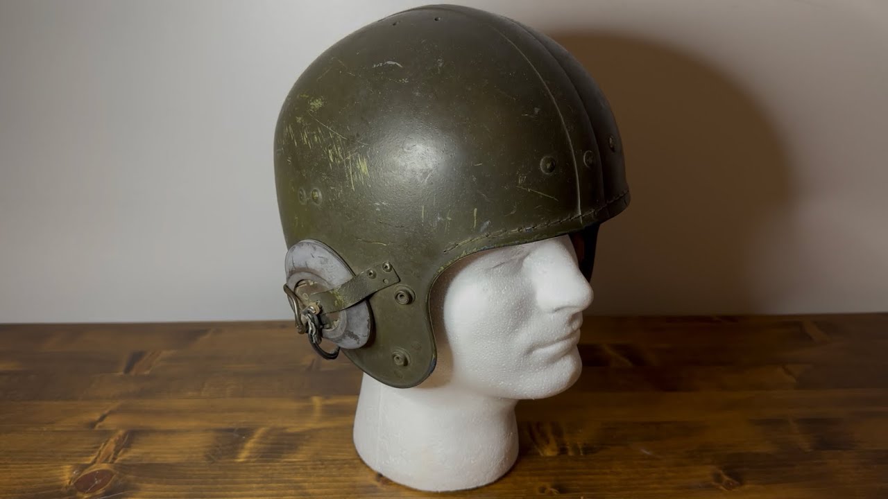 Cold War US Football Tanker Helmet