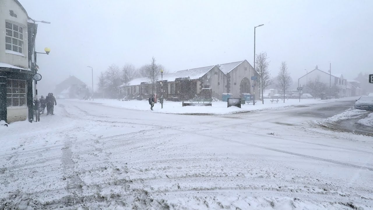 The Beast from the East in Lochwinnoch