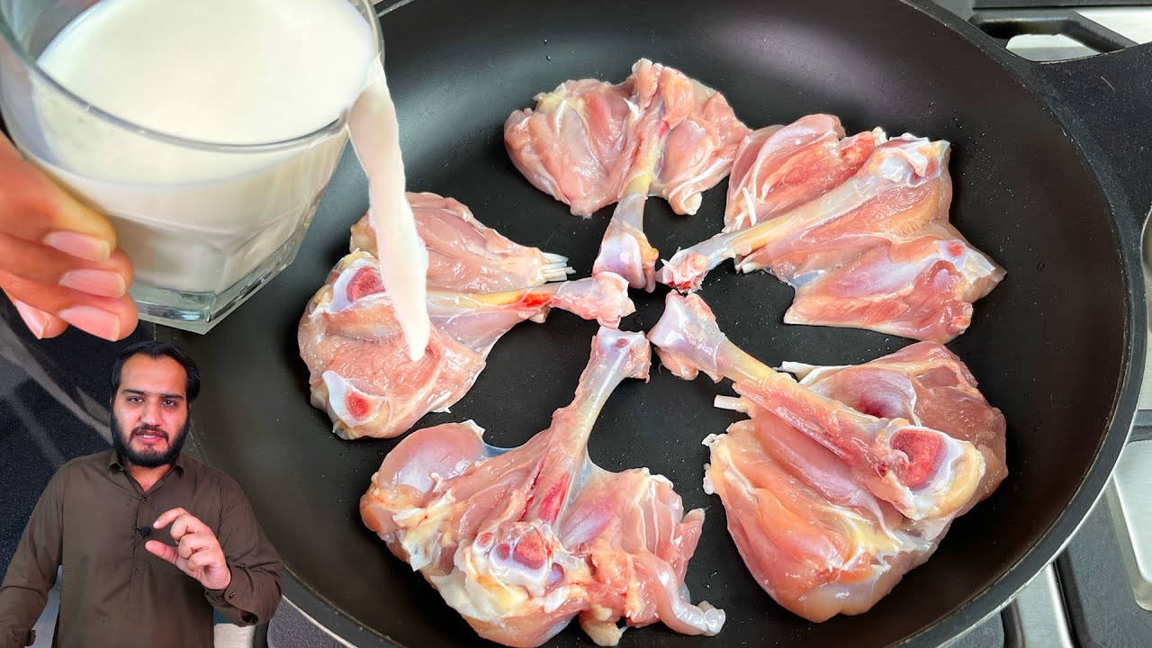STOP BUYING KFC. Make this Cheap Chicken at Home! All Magic in Milk