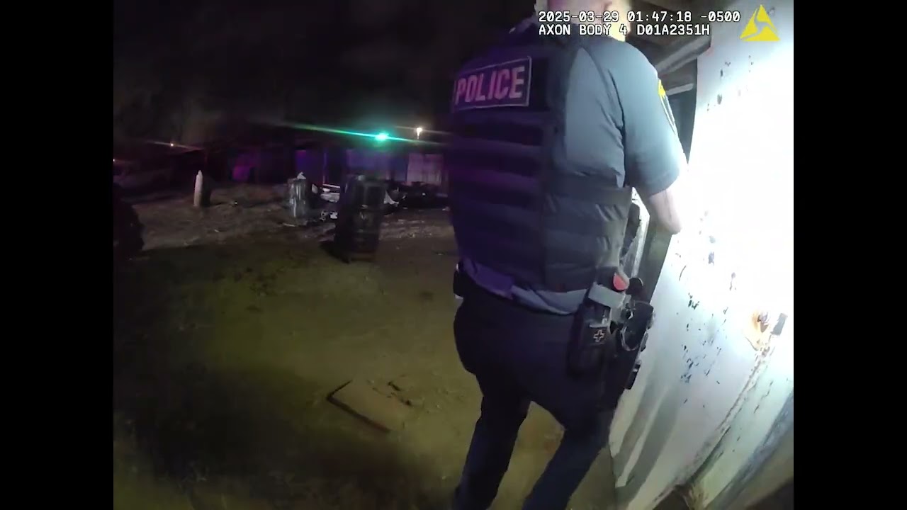 Bodycam: Police bust suspected Oklahoma City chop shop, recover stolen Dodge Charger