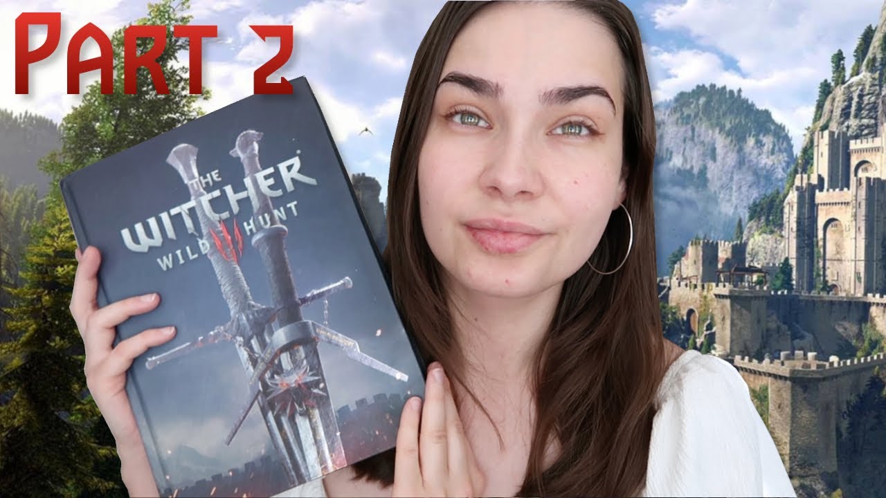 ASMR The Witcher 3: Wild Hunt Collector's Edition Strategy Guide Part 2