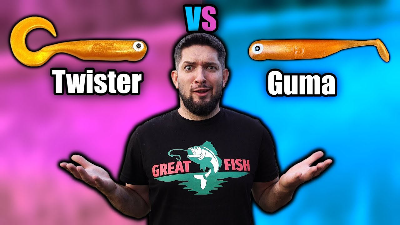 Co ZŁOWI więcej RYB? TWISTER czy GUMA ?