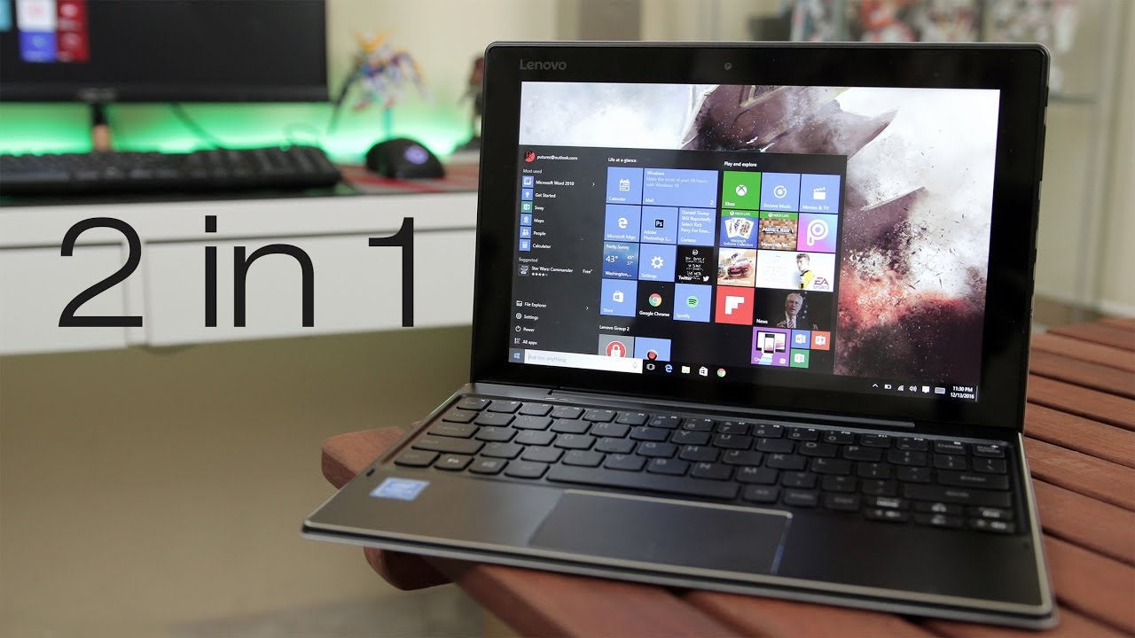 Lenovo Miix 310 - Tablet Windows 10 Serbaguna