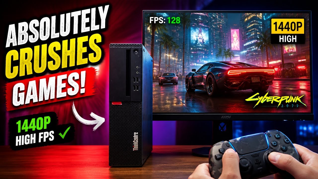 Lenovo M910s: i7-7700 + RTX A2000 6G, can it game?