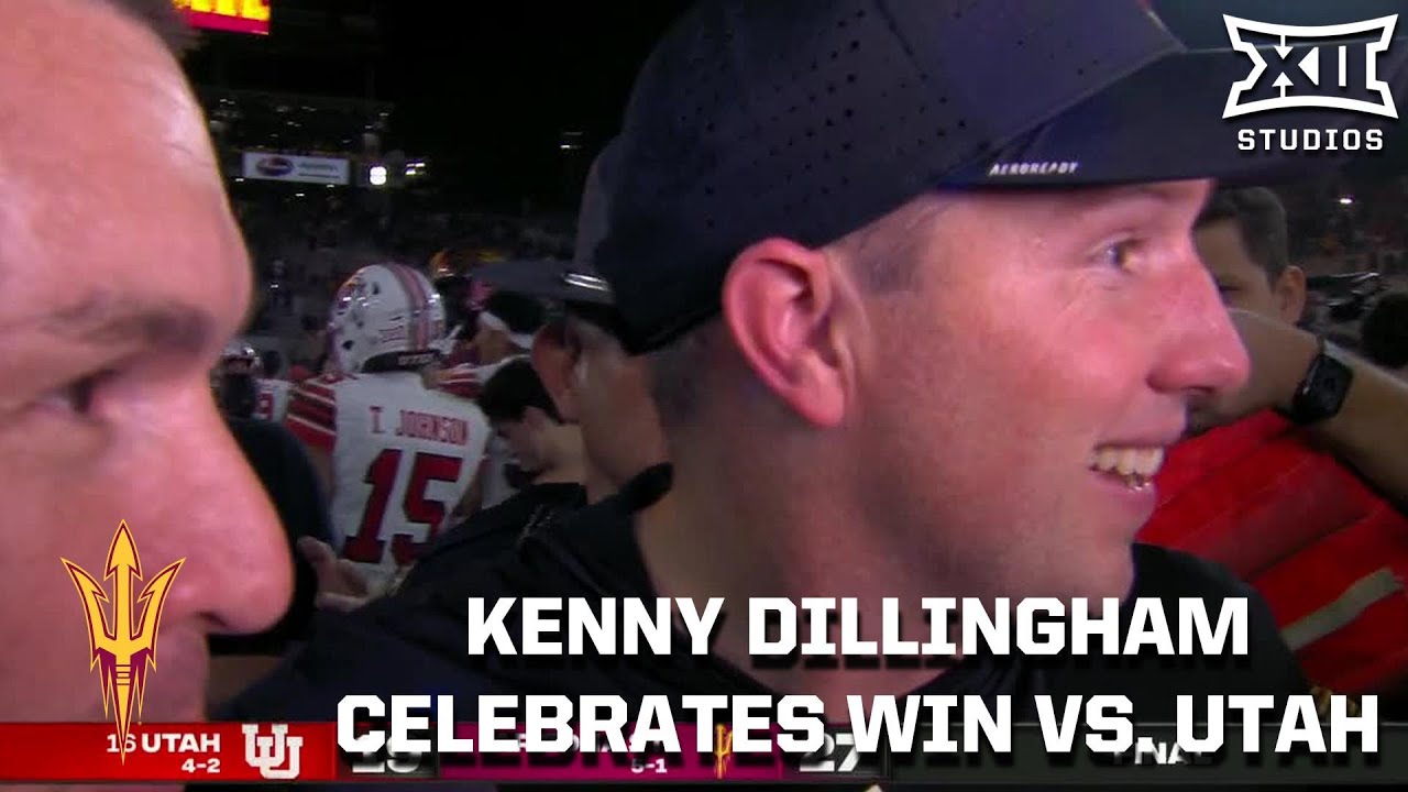 Kenny Dillingham Post-Game Interview after Beating Utah