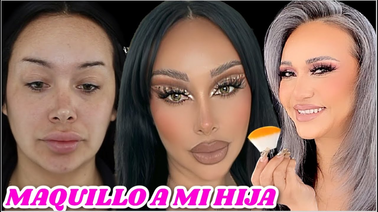 MAQUILLAJE ESTILO FELINO! POR FIN MAQUILLO A MI HIJA LA MUÑECONA