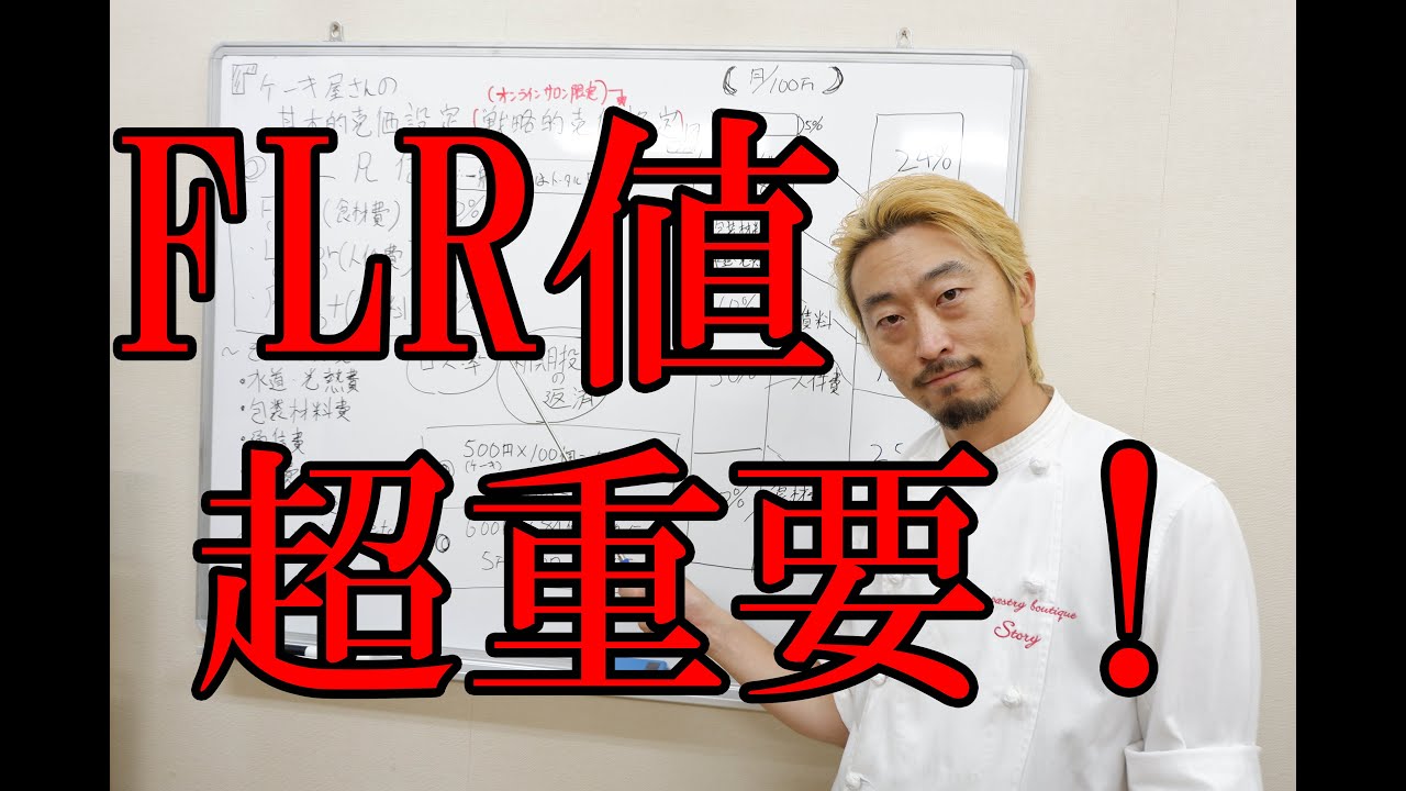 【ケーキ屋さん開業アドバイス】基本的売価設定の考え方、原価割合を知っておこう！！